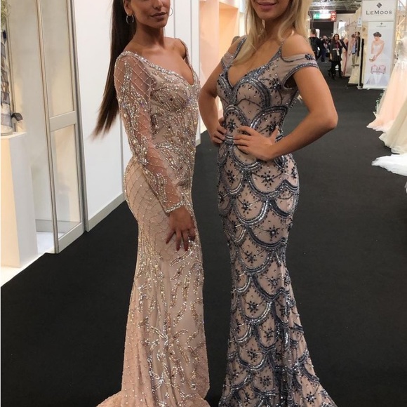 Chic and Holland Nude/Pink gown - Picture 2 of 6